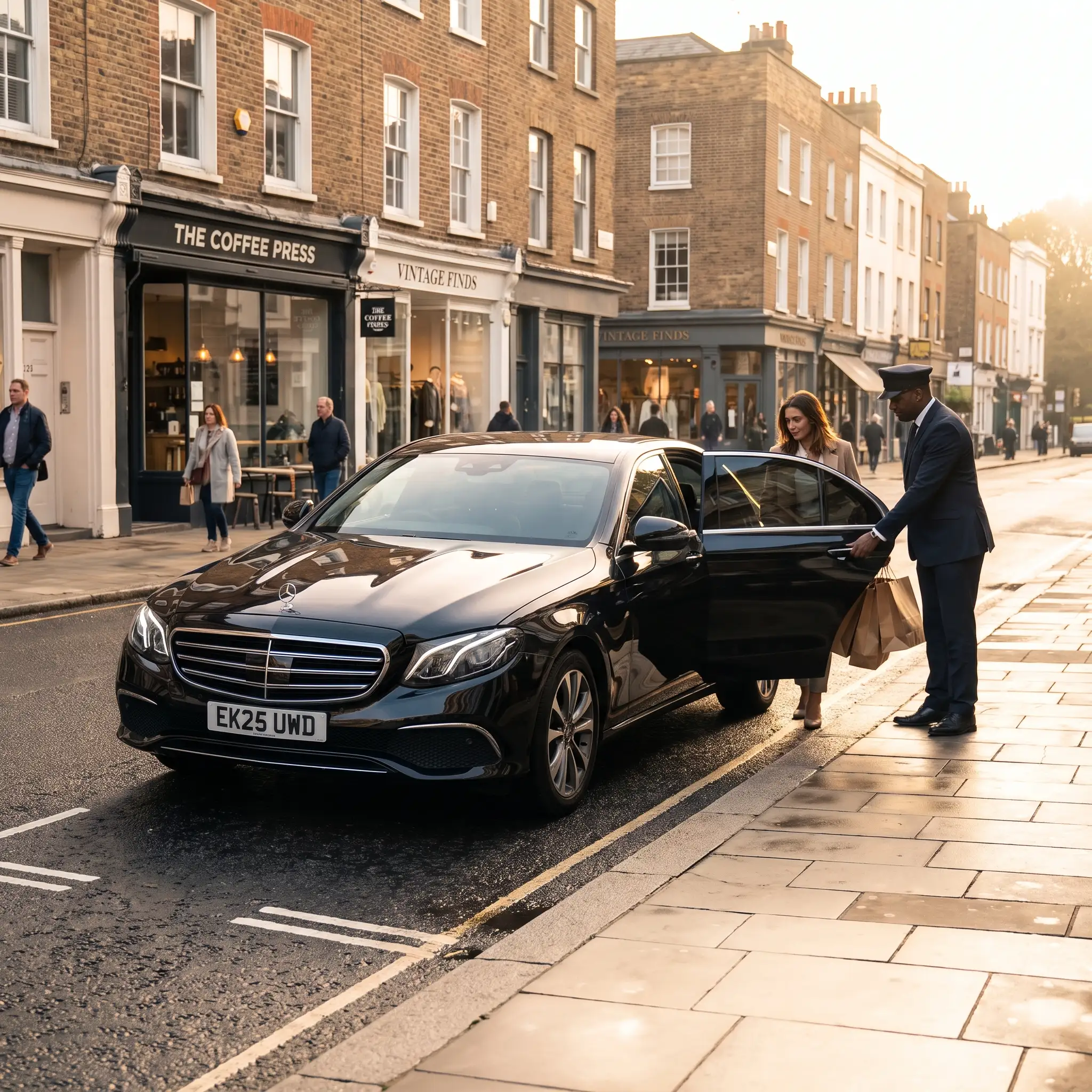 Local minicab ready for a New Malden pickup